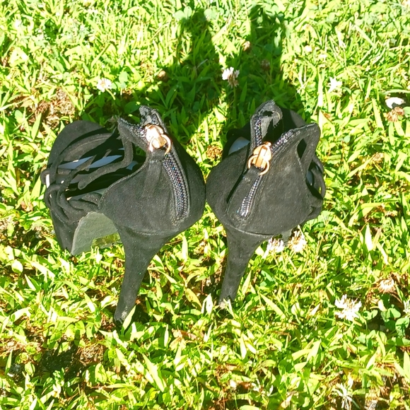 Qupid strappy high heels size 10 - Picture 4 of 7